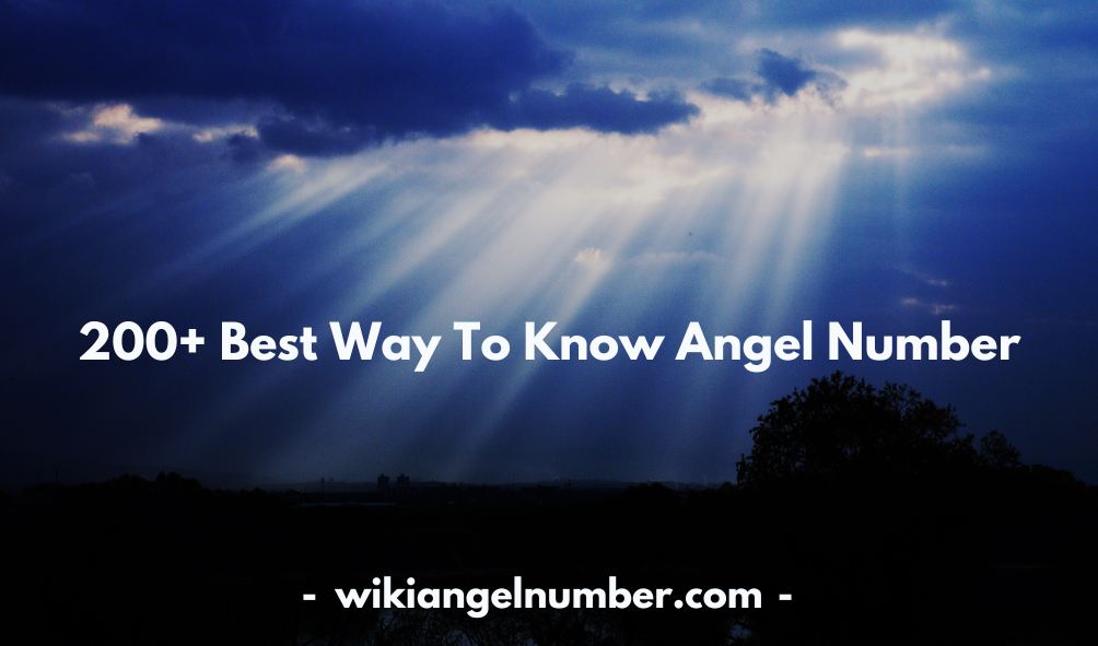 Angel Number Means