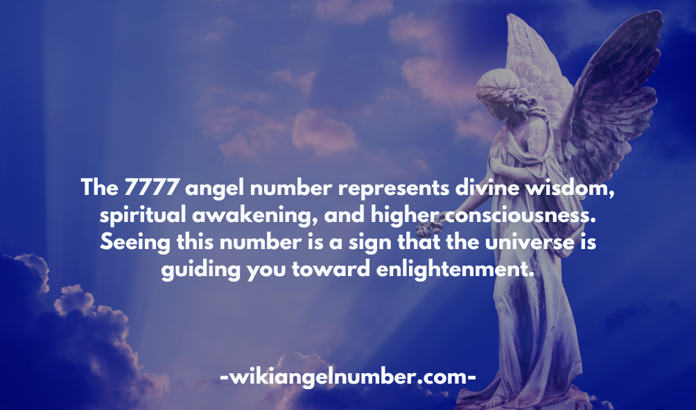 7777 Angel Number