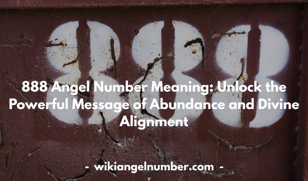 888 angel number